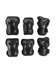 ROLLERBLADE SKATE GEAR 3 PACK PROTECTION - NERO 2