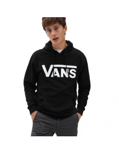 VANS CLASSIC PO HOODIE - BLACK/WHITE