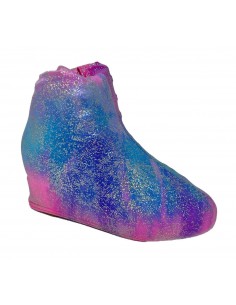 COPRIPATTINI ARTISTICO LYCRA - UNICORNO GLITTER